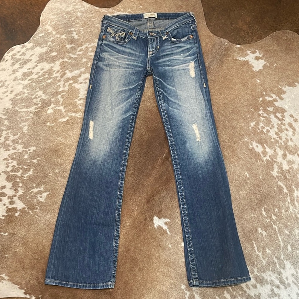 Big Star low rise boot cut 25R